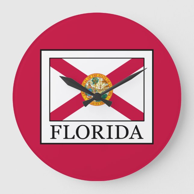 Florida Large Clock (Front)