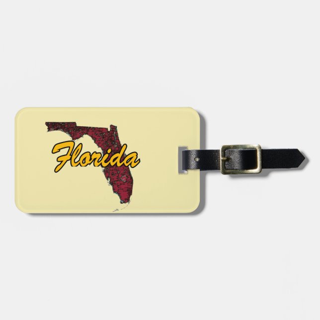Florida Luggage Tag (Front Horizontal)