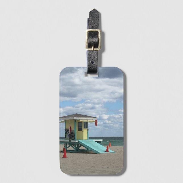 Florida Luggage Tag (Front Vertical)