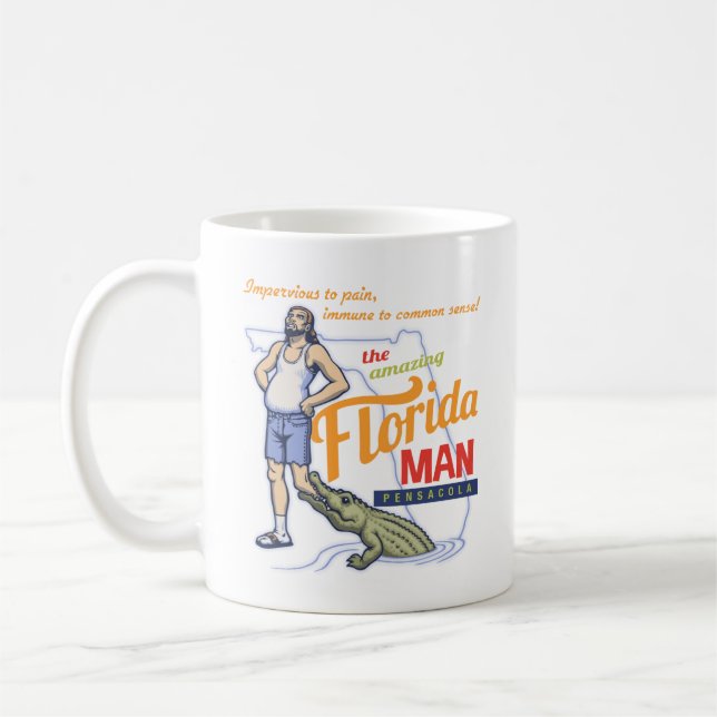 Florida Man Coffee Mug (Left)