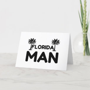 FLORIDA MAN HOLIDAY CARD