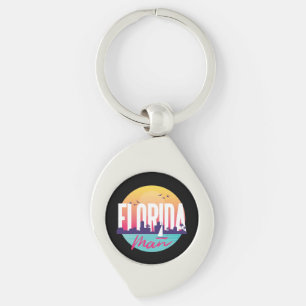 Florida Man Vintage Lettering    Key Ring