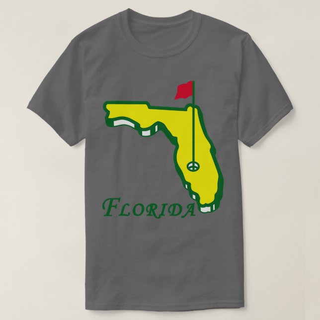 Florida Masters Golf T-Shirt (Design Front)