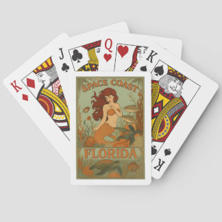 Florida Mermaid Classic Playing Cards
