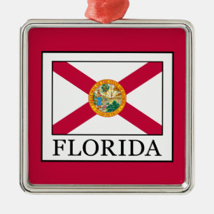 Florida Metal Tree Decoration