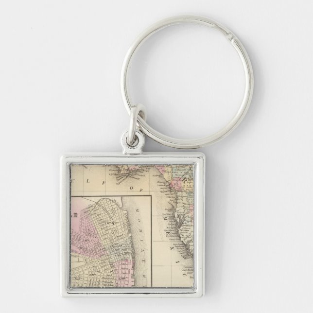 Florida, Mobile Key Ring (Front)