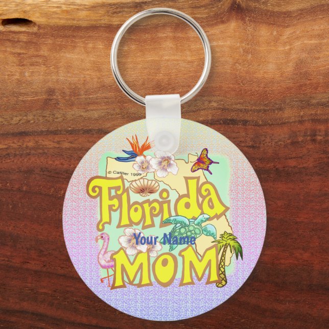 Florida Mum  keychain (Front)