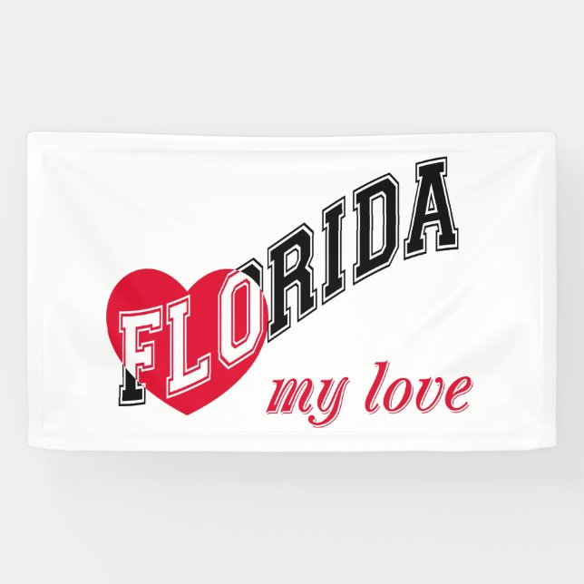 Florida my love banner (Horizontal)