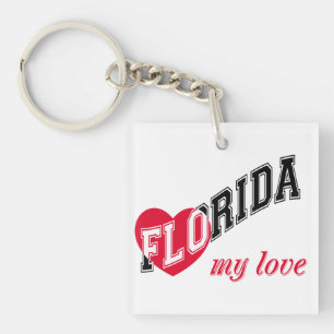 Florida my love key ring
