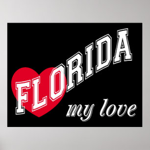 Florida my love poster