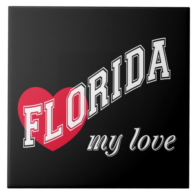 Florida my love tile (Front)