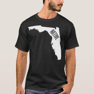 Florida Native Home Pride State Outline Summer T-Shirt