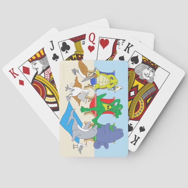 Florida Natives Playing Cards (Back)