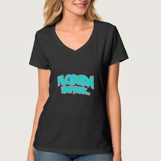 Florida New York T-Shirt (Front)