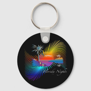 Florida Nights Key Ring