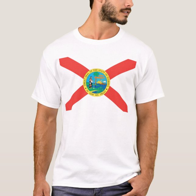 Florida Official State Flag T-Shirt (Front)