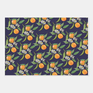Florida Orange Wrapping Paper Sheet