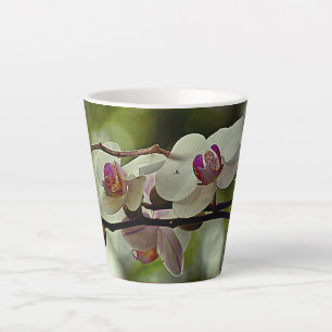 Florida Orchid Latte Mug