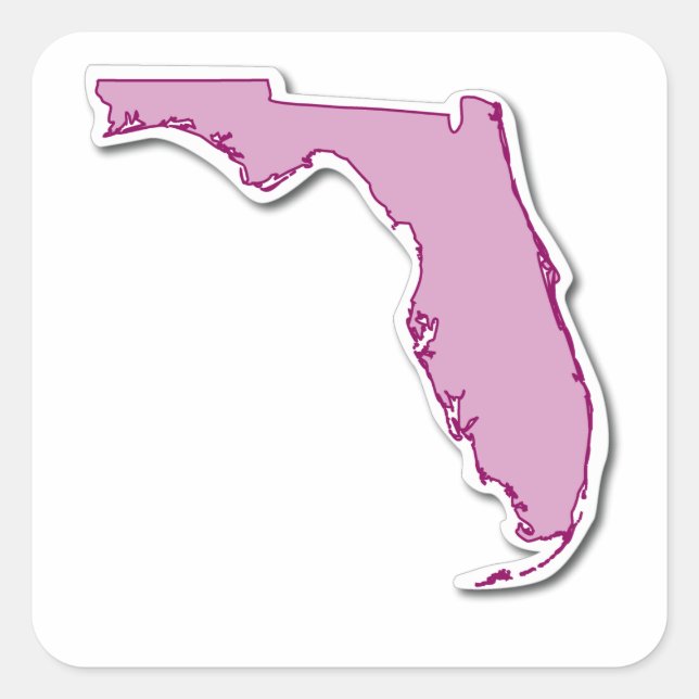 Florida Outline Sticker (Front)