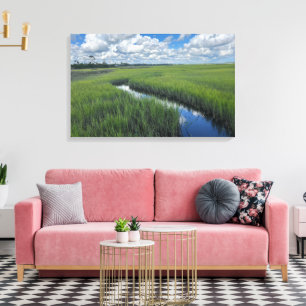 Florida Palencia Wetlands Photograph Canvas Print
