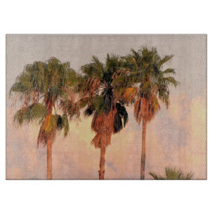 Florida Palm Tree Cutting Board