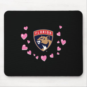Florida Panthers Valentine Love Nhl Officially Lic Mouse Pad