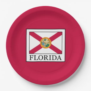 Florida Paper Plate