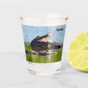 Florida Party Gator Shot Glass (Easily Personaliz