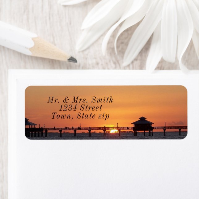 Florida Pier Beautiful Sunset  (Insitu)