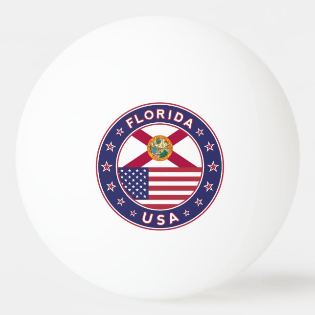Florida Ping Pong Ball (Front)