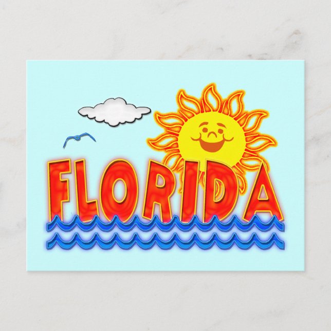 FLORIDA POSTCARD (Front)