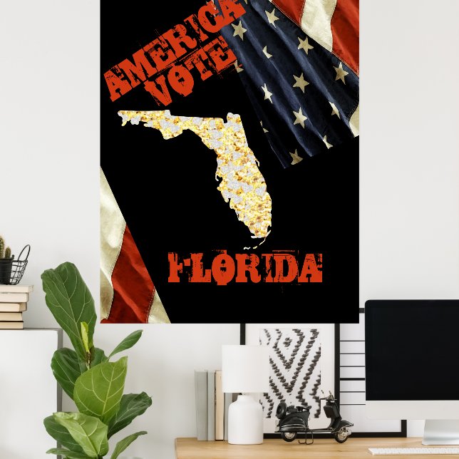 FLORIDA  POSTER (Home Office)