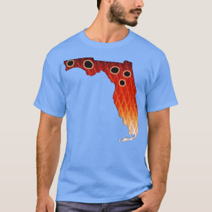 Florida Redfish Colours Red Drum Inspired Colour P T-Shirt