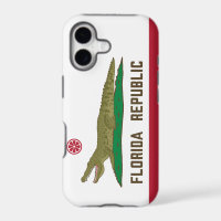 Florida Republic Alligator Flag Crocodile