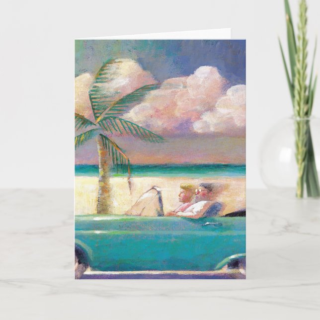 Florida Road Trip note card (Front)