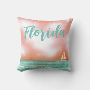 Florida Sailboat Sailing Cushion