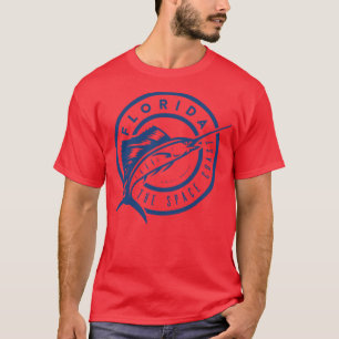 Florida Sailfish The Space Coast Blue T-Shirt
