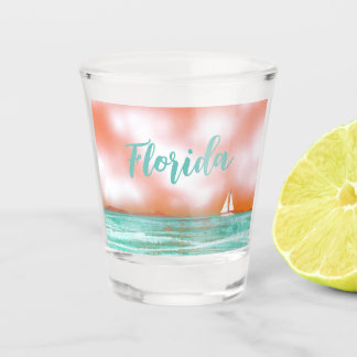 Florida Sailing Shot Glass