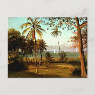Florida Scene by Albert Bierstadt Postcard
