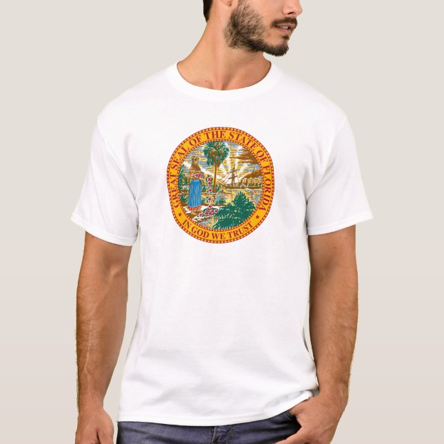 Florida seal, American state seal T-Shirt (Front)