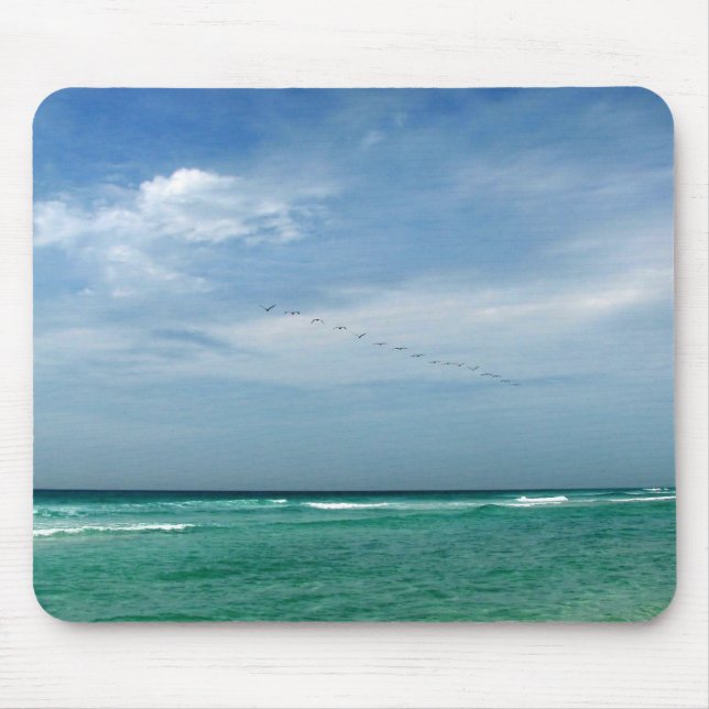 Florida Seashore Mouse Pad (Front)