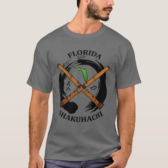 Florida Shakuhachi Camp T-Shirt (Front)