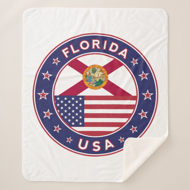 Florida Sherpa Blanket (Front)