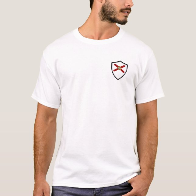 Florida shield flag T-Shirt (Front)