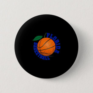 Florida Sketll Fan Men Women Boys Girls Orange Shi 6 Cm Round Badge