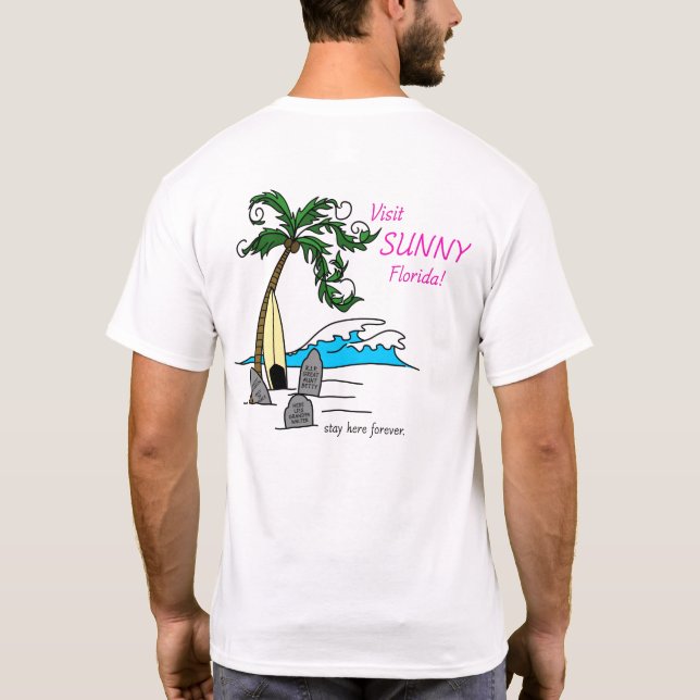 Florida Snowbird T-Shirt (Back)