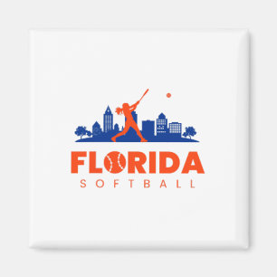 Florida Softll Vintage Minimalist Retro Softll Lov Magnet