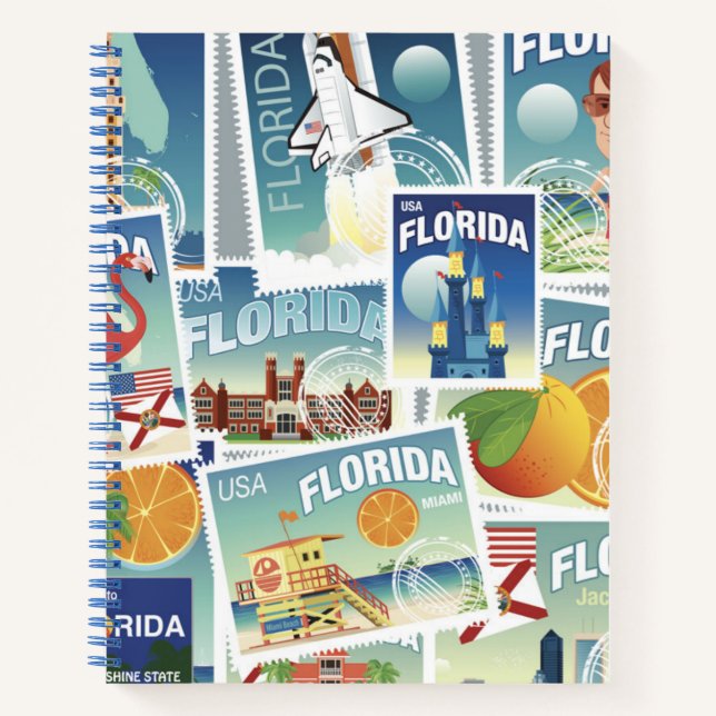 Florida Stamps Notebook (Front)