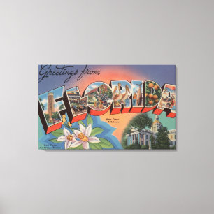 Florida (State Capital Scene) Canvas Print