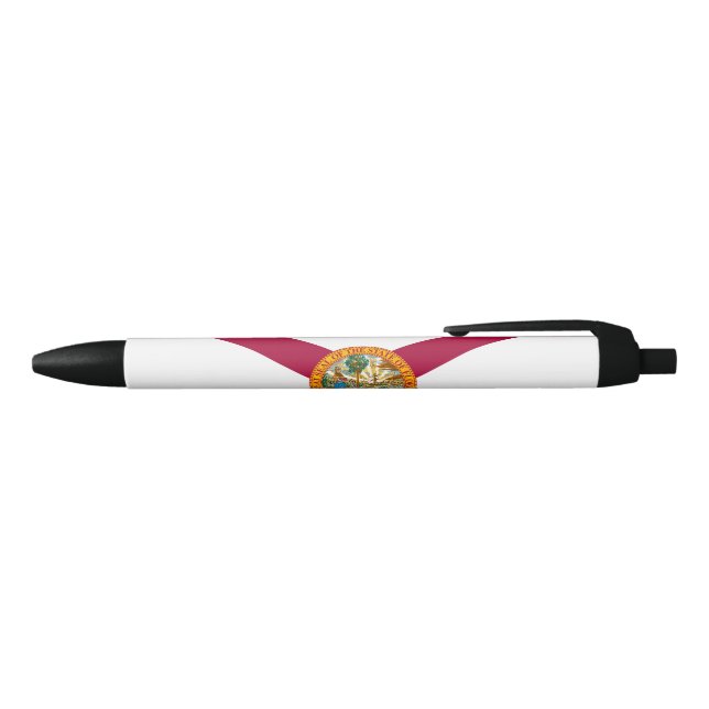 Florida State Flag Black Ink Pen (Top)